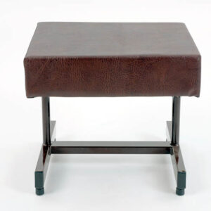 foot stool with brown top