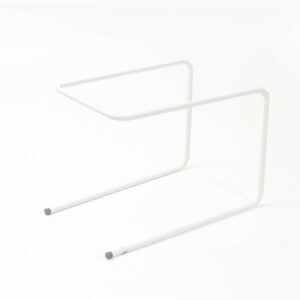 white blanket cradle