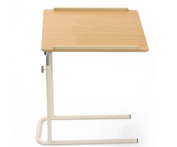 Table with beech top and cream frame