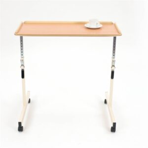 Table with beech top and creme frame