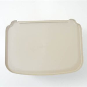 brown trolley tray