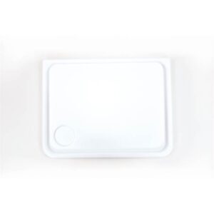 white plastic tray