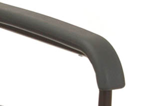 brown armrest to high back chair