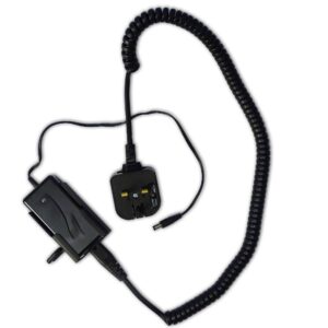 Black wire and plug