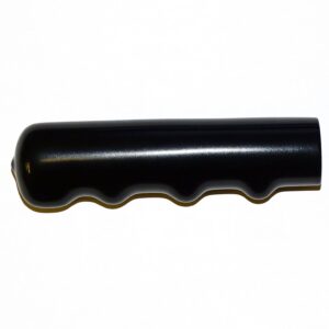 black handle with finger grips